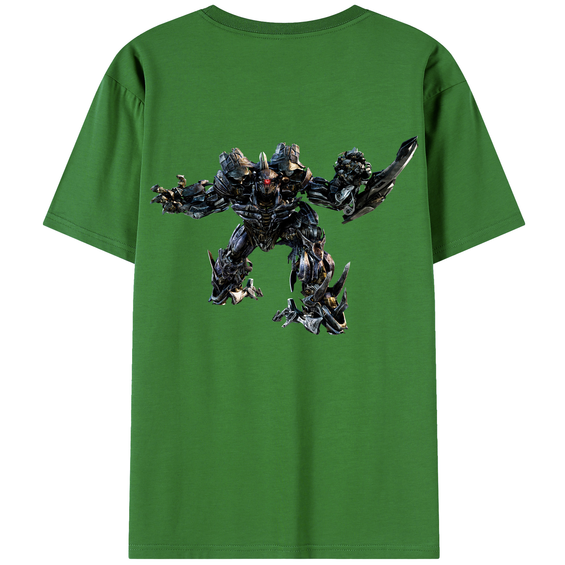（画像用） Transformers トランスフォーマー レディース半袖Tシャツ(バックプリント)